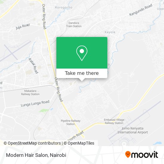 Modern Hair Salon map