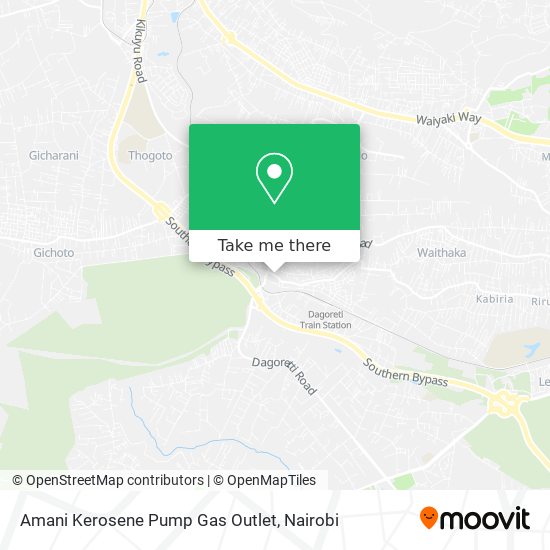 Amani Kerosene Pump Gas Outlet map