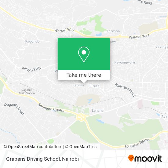 Grabens Driving School map