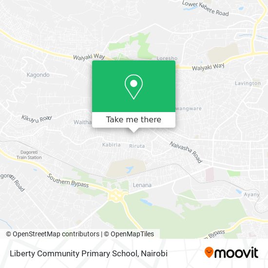Liberty Community Primary School map