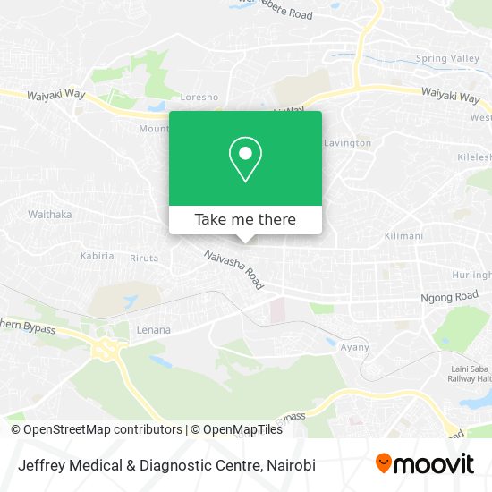 Jeffrey Medical & Diagnostic Centre map