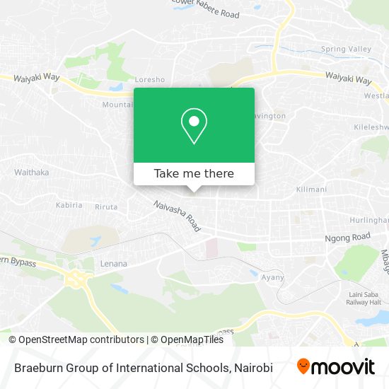 Braeburn Group of International Schools map