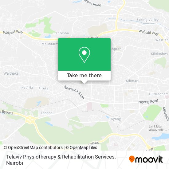 Telaviv Physiotherapy & Rehabilitation Services map