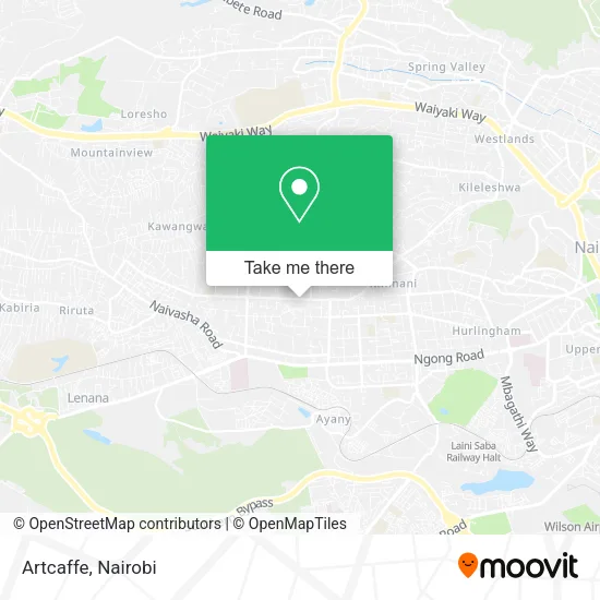 Artcaffe map