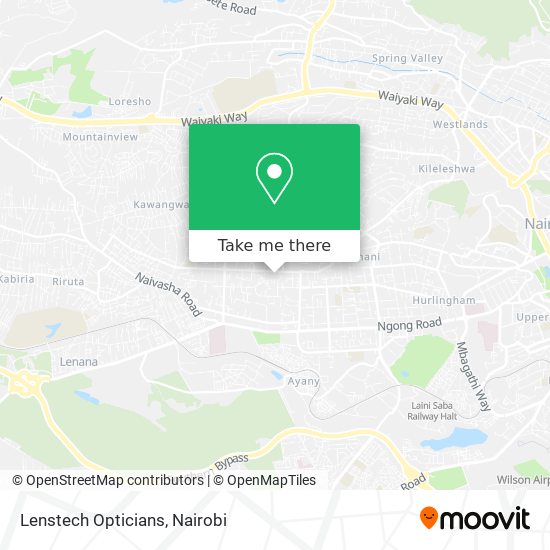 Lenstech Opticians map