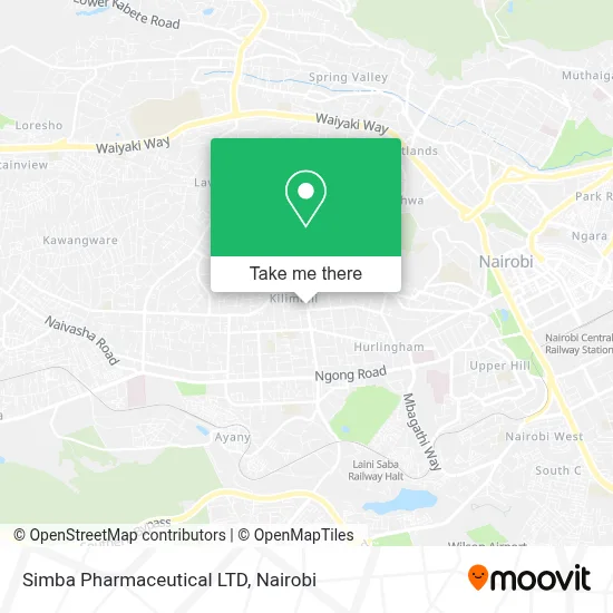 Simba Pharmaceutical LTD map