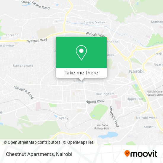 Chestnut Apartments map