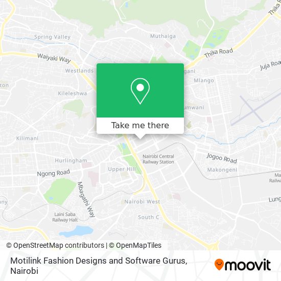 Motilink Fashion Designs and Software Gurus map