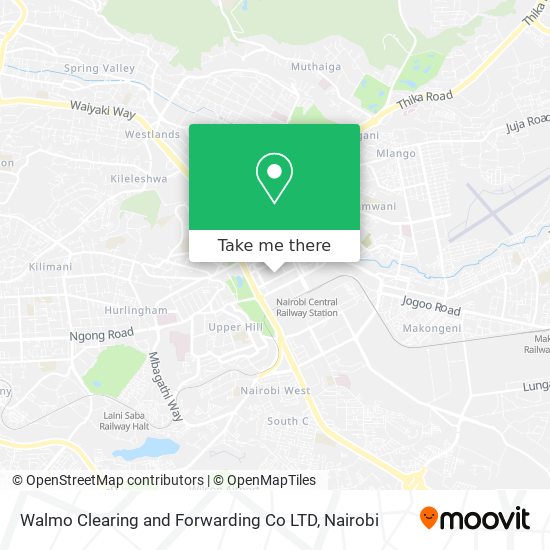Walmo Clearing and Forwarding Co LTD map