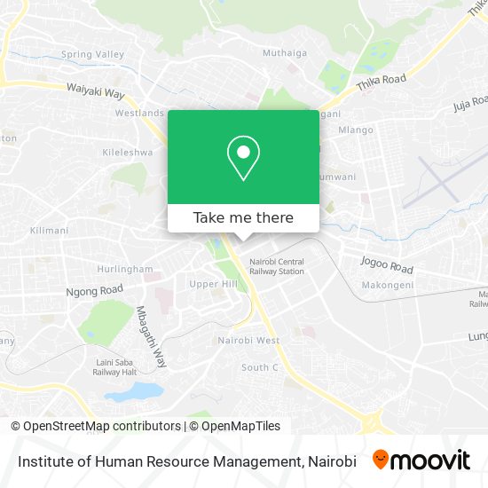 Institute of Human Resource Management map