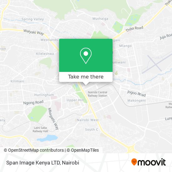 Span Image Kenya LTD map