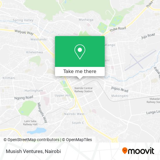 Musish Ventures map