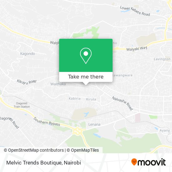Melvic Trends Boutique map
