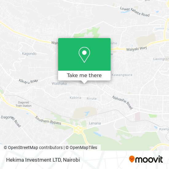 Hekima Investment LTD map