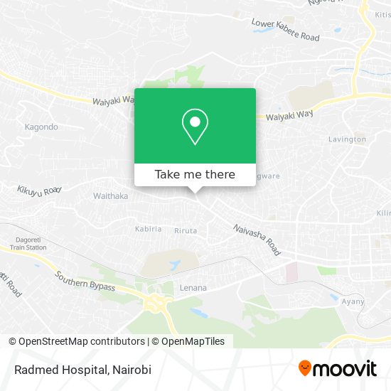 Radmed Hospital map