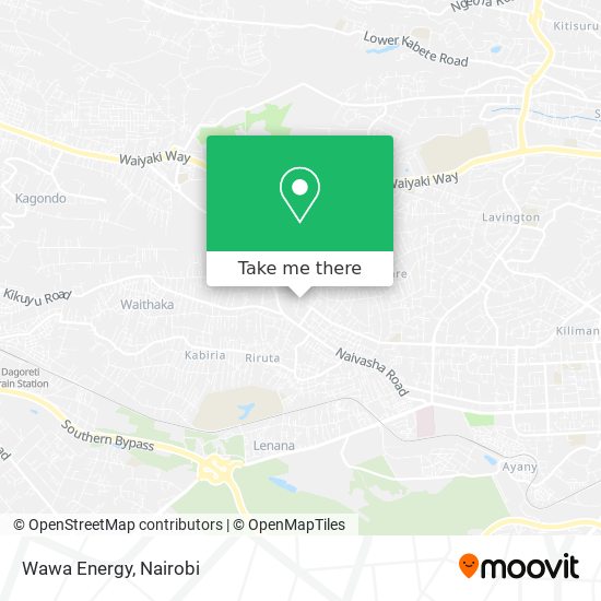 Wawa Energy map