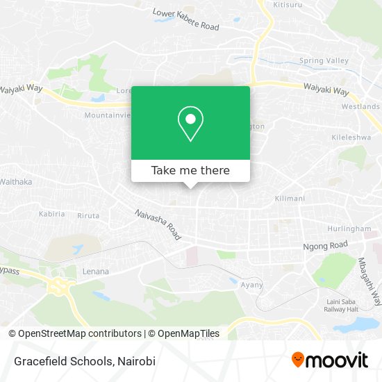 Gracefield Schools map