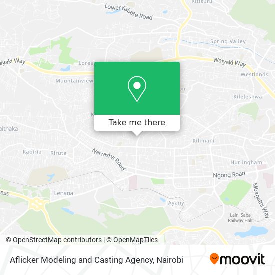Aflicker Modeling and Casting Agency map
