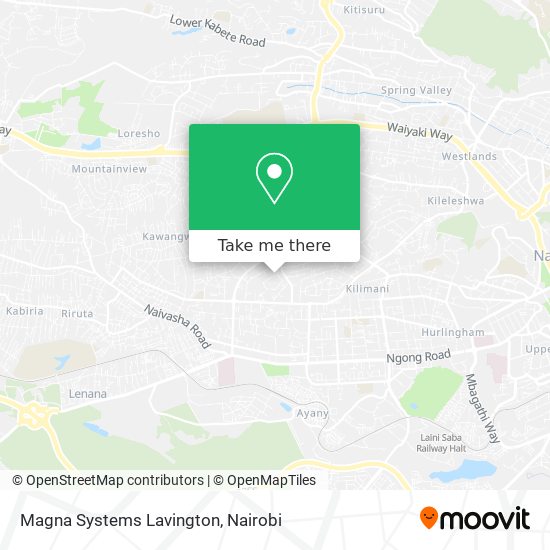 Magna Systems Lavington map