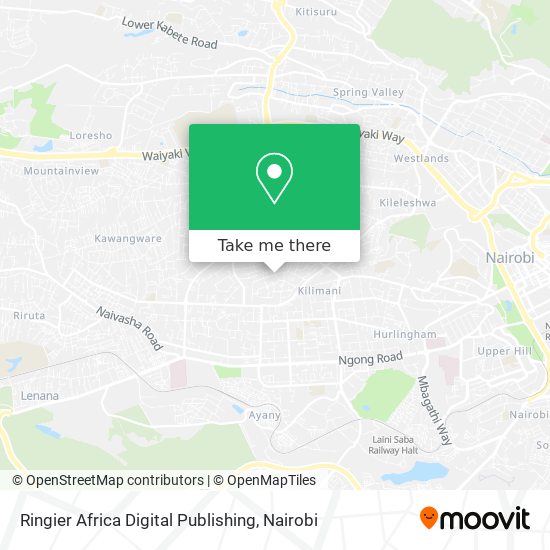 Ringier Africa Digital Publishing map