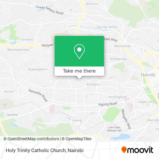 Holy Trinity Catholic Church map
