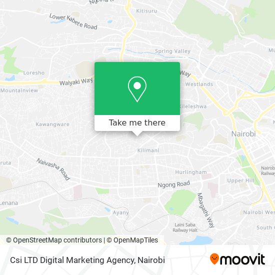 Csi LTD Digital Marketing Agency map