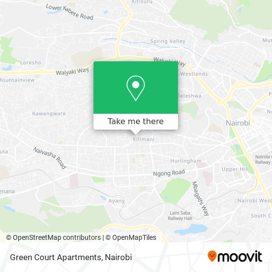 Green Court Apartments map