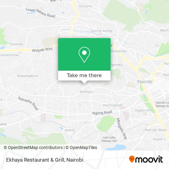 Ekhaya Restaurant & Grill map