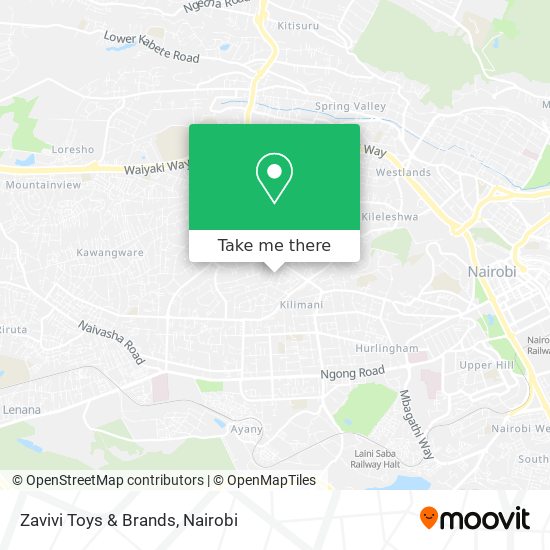 Zavivi Toys & Brands map