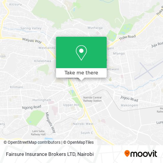 Fairsure Insurance Brokers LTD map