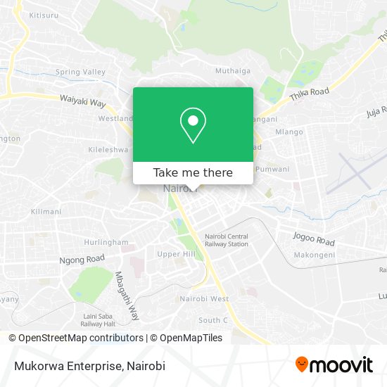 Mukorwa Enterprise map
