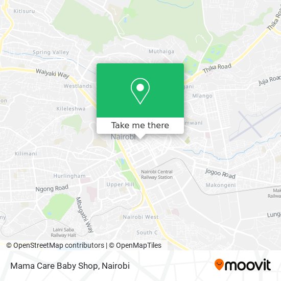 Mama Care Baby Shop map