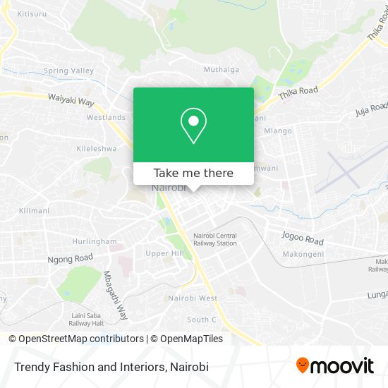Trendy Fashion and Interiors map