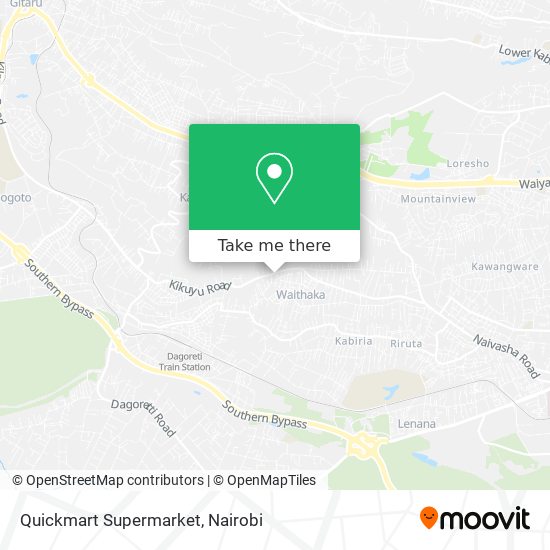 Quickmart Supermarket map