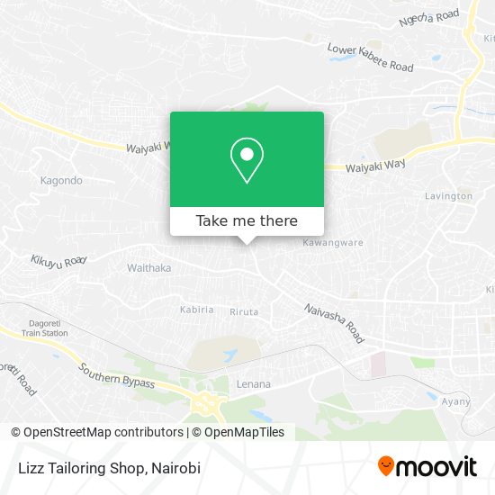 Lizz Tailoring Shop map