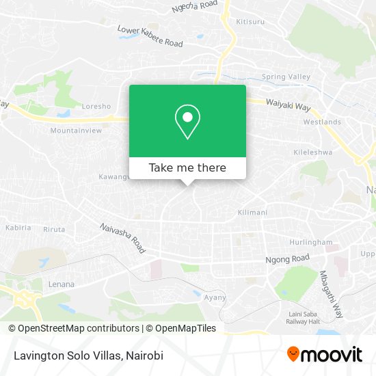 Lavington Solo Villas map