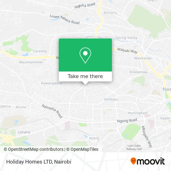 Holiday Homes LTD map