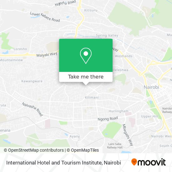 International Hotel and Tourism Institute map