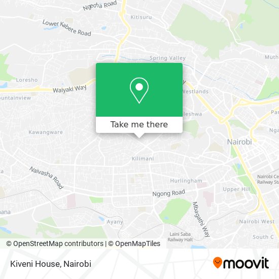 Kiveni House map