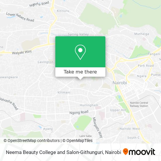 Neema Beauty College and Salon-Githunguri map