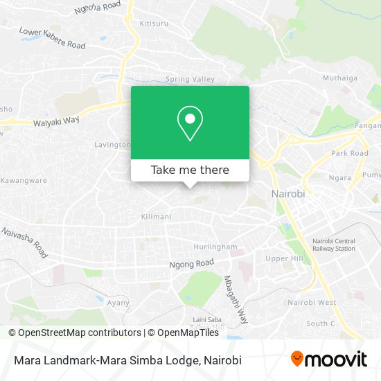 Mara Landmark-Mara Simba Lodge map