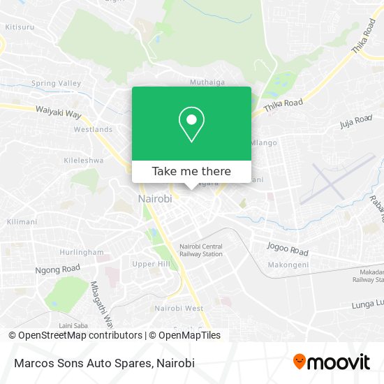 Marcos Sons Auto Spares map