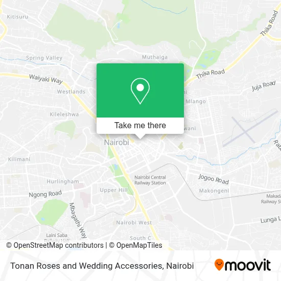 Tonan Roses and Wedding Accessories map