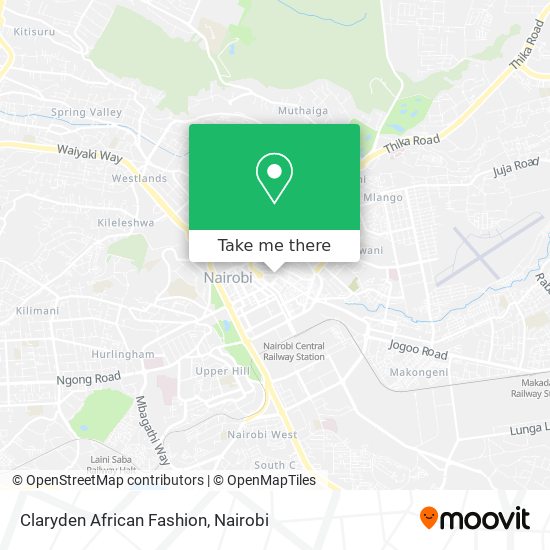 Claryden African Fashion map