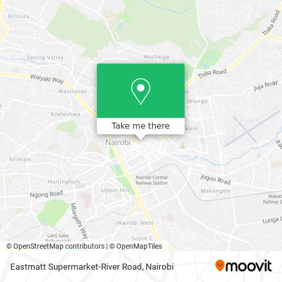 Eastmatt Supermarket-River Road map