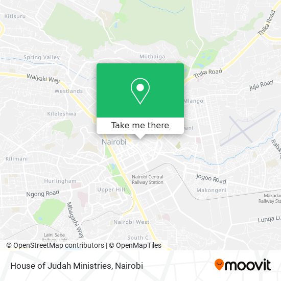 House of Judah Ministries map