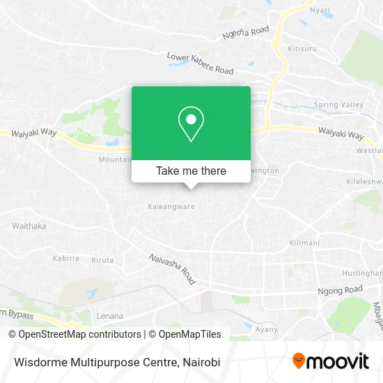 Wisdorme Multipurpose Centre map