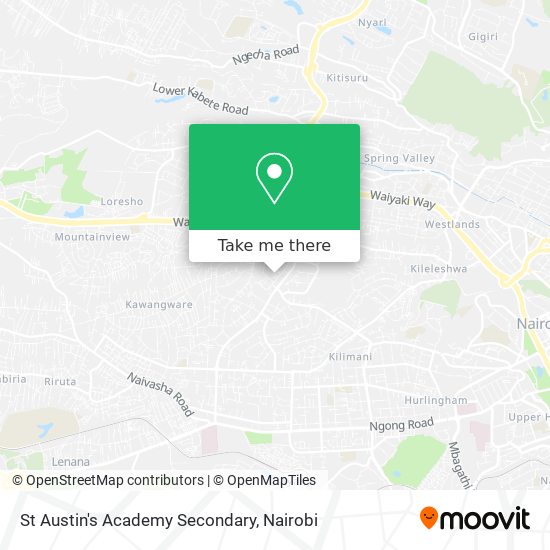 St Austin's Academy Secondary map