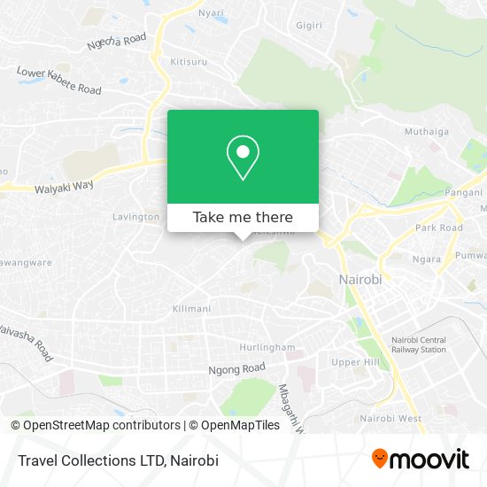 Travel Collections LTD map
