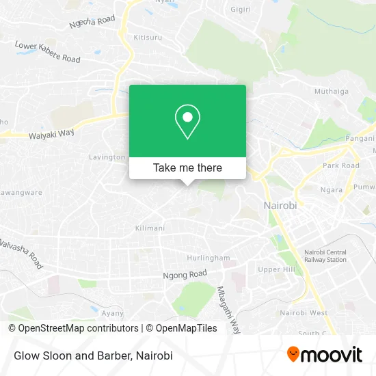 Glow Sloon and Barber map